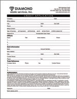 Diamond Waste Account Application