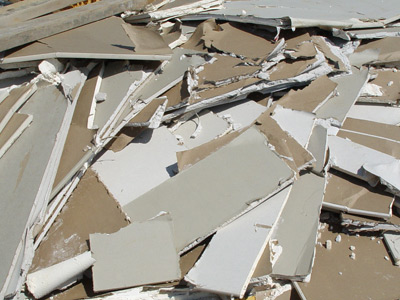 Drywall Scraps